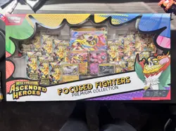 Pokemon Ascended Hero’s Focused Fighters Premium Collection Box [SEALED] - Image 1