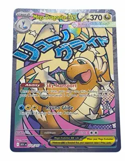 Pokemon Mega Dragonite EX 271/217 ASC Secret Rare Full Art Holo EN 370HP - Image 1