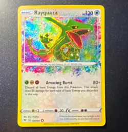 Rayquaza 138/185 SWSH04 Vivid Voltage Amazing Rare Holo 120HP English - Image 1