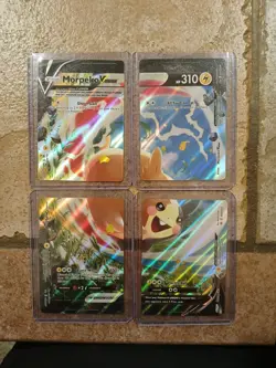 Pokemon TCG Morpeko V-Union SWSH215 SWSH216 SWSH217 SWSH218 Set Of 4 - Image 1