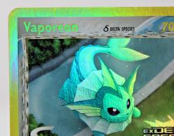 🔥 Vaporeon Stamped Reverse Holo Rare 18/113 Delta Species MP Pokemon TCG 🔥 - Image 4