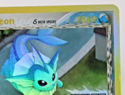 🔥 Vaporeon Stamped Reverse Holo Rare 18/113 Delta Species MP Pokemon TCG 🔥 - Image 5