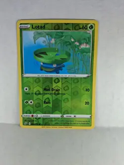 Pokemon - Lotad - 007/192 - Rebel Clash - Reverse Holo - NM/M - Image 1