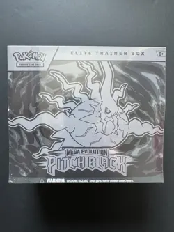 Pokemon TCG - Mega Evolution - Pitch Black - Elite Trainer Box - New & Sealed - Image 1