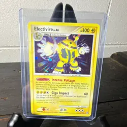 Pokemon TCG Electivire 3/130 Diamond & Pearl Holo Rare EN - Image 1