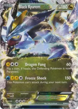 Black Kyurem EX - BW62 - Promotional DMG, English Pokemon Promos - Image 1