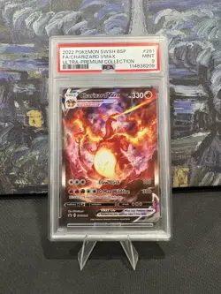 PSA 9 Charizard VMAX SWSH261 UPC Promo Holo Full Art Pokemon Sword & Shield - Image 1
