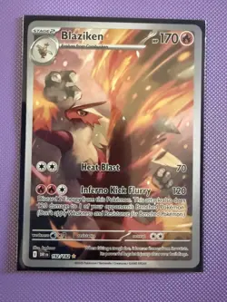 Pokemon TCG Blaziken 192/182 Sv10 Destined Rivals IR Holo English | Near Mint - Image 1