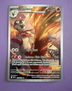 Pokemon TCG Blaziken 192/182 Sv10 Destined Rivals IR Holo English | Near Mint - Image 2