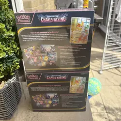 Pokemon Chaos Rising Pokemon Center Elite Trainer Box (Factory Sealed) - In hand - Image 3