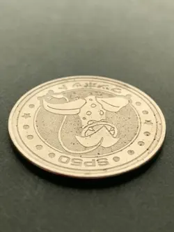 Victreebel SP50 medal coin Pokemon Japanese Pokemon Meiji Juice NINTENDO Rare - Image 4