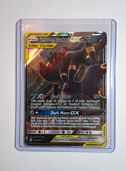 Pokemon Umbreon and Darkrai GX Tag Team 125/236 Unified Minds - Image 1