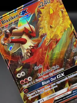 Blaziken GX 28/168 Holo GX Rare Celestial Storm Pokemon Near Mint - Image 5