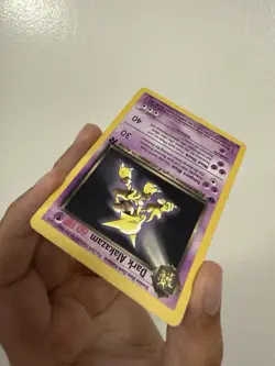 Pokemon Dark Alakazam Team Rocket First Edition 18/82 - Image 3