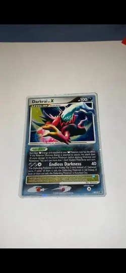 Pokemon Darkrai LV.X DP19 Diamond and Pearl Promo Holo English HP 100 - Image 2