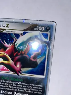 Pokemon Darkrai LV.X DP19 Diamond and Pearl Promo Holo English HP 100 - Image 4