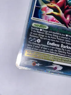 Pokemon Darkrai LV.X DP19 Diamond and Pearl Promo Holo English HP 100 - Image 5
