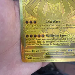 Pokemon TCG Perfect Order Hyper Rare Gold Mega Zygarde EX Full Art 124/088 - Image 3