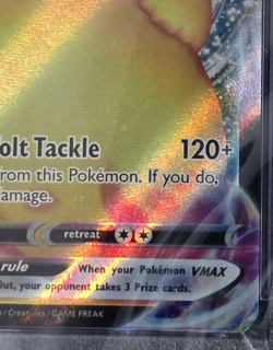 2020 POKEMON VIVID VOLTAGE PIKACHU VMAX FULL ART PSA 10 GEM MINT #044 - Image 4