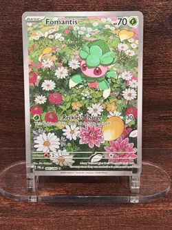 Fomantis 085/084 Pitch Black IR Holo 2026 EN NM Pack Fresh - Image 1