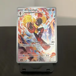 Armarouge 086/084 Pitch Black Illustration Rare Pokemon TCG NM - Image 1