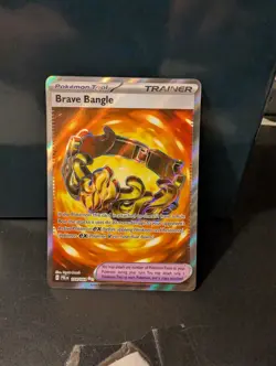 POKEMON TCG Pitch Black 104 Brave Bangle Ultra Rare - Image 1