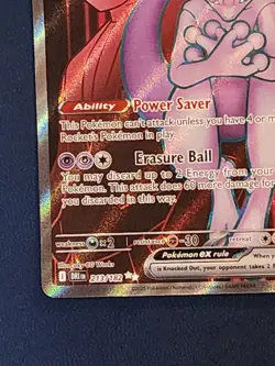 The Pokemon Company Team Rocket's Mewtwo ex 213/182 SV10 Holo Double Rare EN - Image 5
