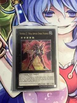 NUMBER 12: CRIMSON SHADOW ARMOR NINJA FRENCH ULTIMATE ORCS-EN042 FR042 NM YUGIOH - Image 1
