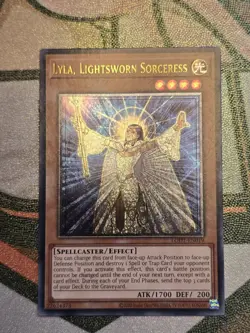 Yugioh Lyla, Lightsworn Sorceress Lodt-en019 Ultimate Rare 2020 Reprint Nm/M - Image 1