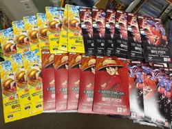 One Piece 25 Pack Lot - OP 13, OP 15, OP 16 Lot - with 5 Carrying On His Will - Image 1