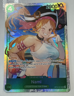 One Piece - Nami - The Azure Sea's Seven - OP14-031 - SR - Image 1