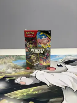 Pokemon TCG Mega Evolution Perfect Order Booster Bundles New Sealed 6 Packs - Image 1