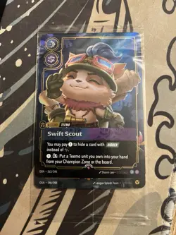 Riftbound League Of Legends Prerelease Promo Teemo 263 & Viktor 246 Sealed - Image 1