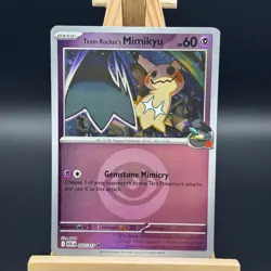 Team Rocket's Mimikyu 097/217 Reverse Holo Ascended Heroes Pokemon NM - Image 1