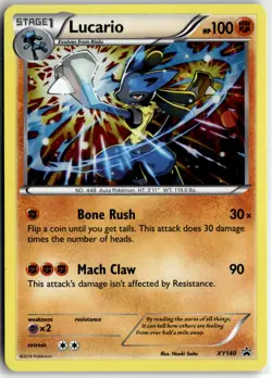 Lucario Holo Promo XY Promos XY140 NM - Image 1