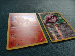 2x Pokemon Pyroar 20/106 Forretress 60/106 XY Flashfire Holo Reverse Holo - Image 2