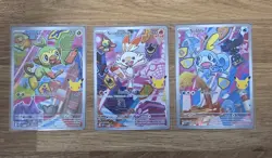 POKEMON FIRST PARTNER SERIES 2 GALAR GEN 8 SET OF 3 CARDS NM - Image 2