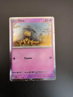 Abra 063/165 Cosmos Holo | MEW 151 NM - Image 1