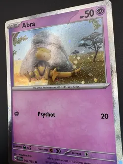 Abra 063/165 Cosmos Holo | MEW 151 NM - Image 2