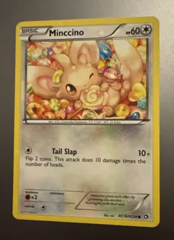 Minccino RC18/RC25 Legendary Treasures: Radiant Collection Holo - Image 1
