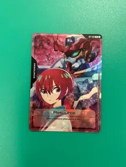 Gundam Card Game Resource Promo Machu FOIL RP-010 English TCG - Image 1