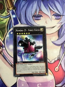 NUMBER 25: FORCE FOCUS COMMON FRENCH SP14-EN026 FR026 NEAR MINT YUGIOH - Image 1