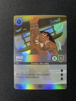 Lorcana Disney100 Maui 23/P1 Demigod Disney D100 Promo - Image 1