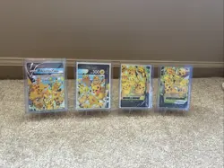 Pikachu V-Union [Set of 4] SWSH: Sword & Shield Promo Cards Holo - Image 1