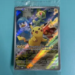 Pikachu - 027 - SV: Scarlet & Violet Promo Cards - Promo - SEALED - Image 1