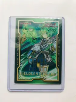 YuGiOh Kaze Reibai Shi Win Acrylic Field Center Card Used - Image 1