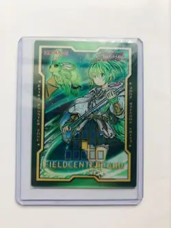 YuGiOh Kaze Reibai Shi Win Acrylic Field Center Card Used - Image 2
