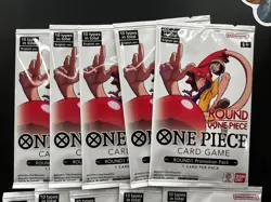 One Piece x Round 1 Promo Pack - 1 Card Sealed One Piece TCG Promos - Image 2