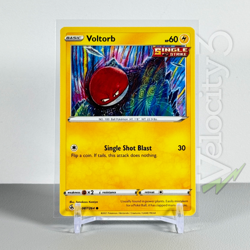 Pokemon TCG Card: VOLTORB 87/264 | Common | Single Strike | NM/Mint - Image 1