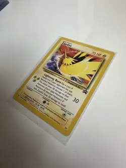 Pokemon TCG Zapdos 23/53 WOTC Black Star Promo Card, Vintage - Image 2